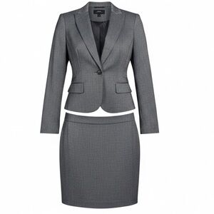 Mexx Charcoal Women's Blazer and Skirt Set